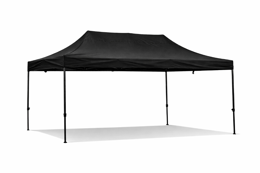 Easy up tent 3x4,5 Zwart